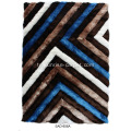 Polyester İpek 3 Boyutlu Shaggy Halı / Kilim